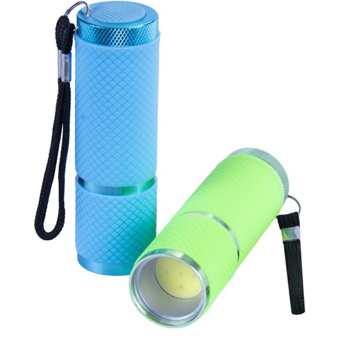 BRILLAR COB LED POCKET TORCH Glow-In-The-Dark 2 Pack
